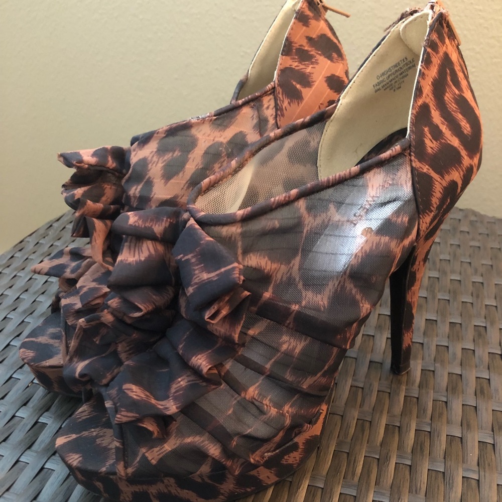 Nine West Animal Print Heels